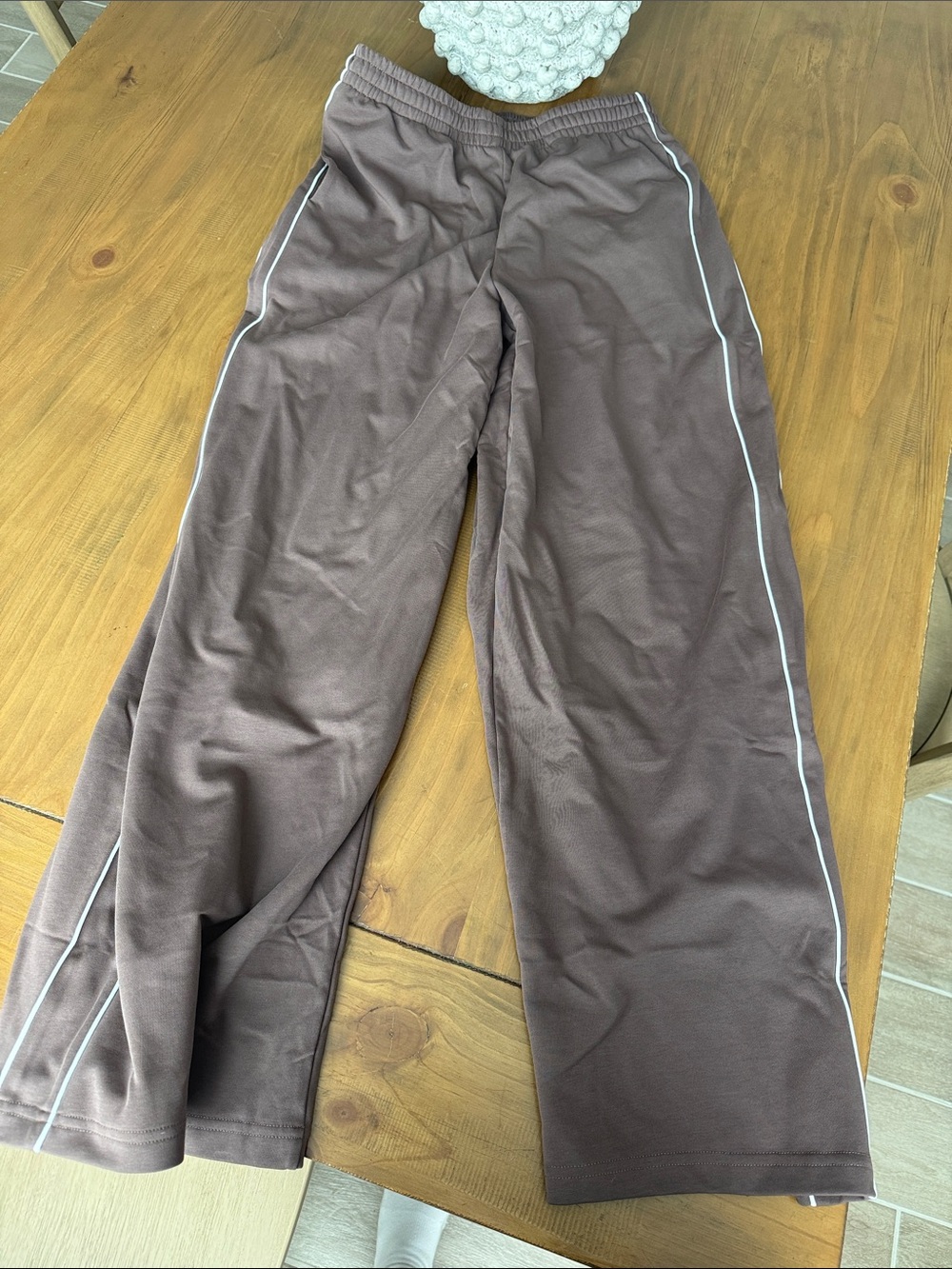 Cotton Brown Track Pants